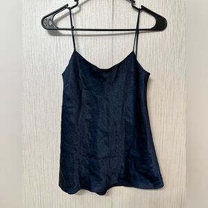 Vince Blue Camisole Top with Streamlined‎ Design